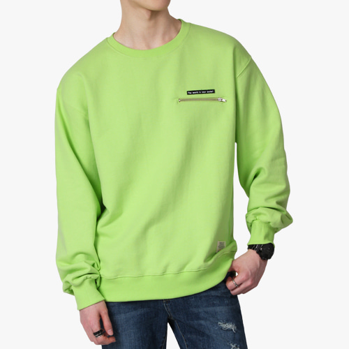 남자 오이스터 루즈핏 박스핏 긴팔 맨투맨 티셔츠 B03M15_tm1176